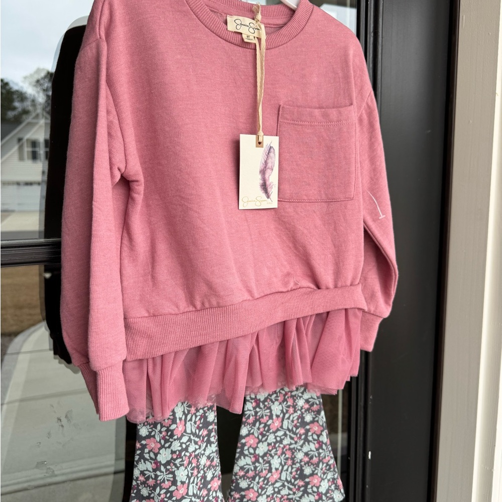 Jessica Simpson Pink Kids Matching Set